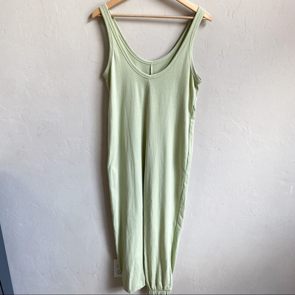 NWT Zara Green Sleeveless Jumpsuit Small - Picture 4 of 6